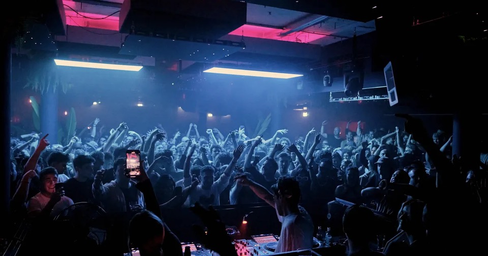 Crowd at Boiler Room Amsterdam
